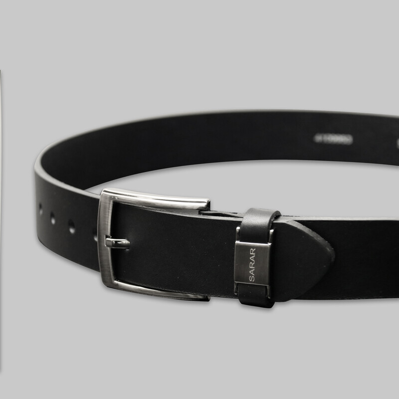 Siyah Deri Kemer - SARAR