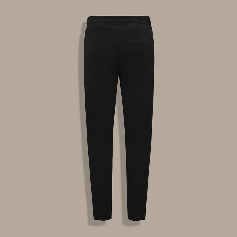 Beli Bağcıklı Siyah Eşofman Altı - INTERVIEW