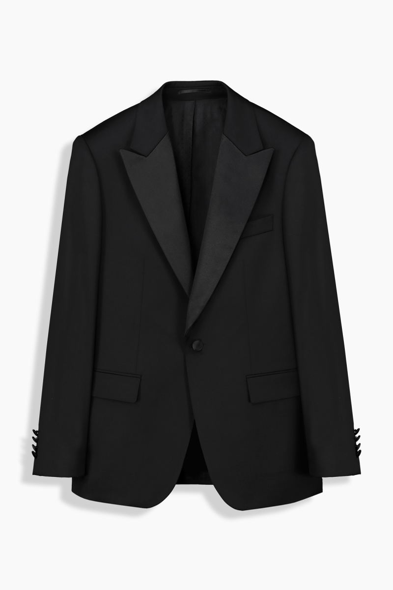 Berardi Siyah Nomos Slim Fit Smokin Takım - 1
