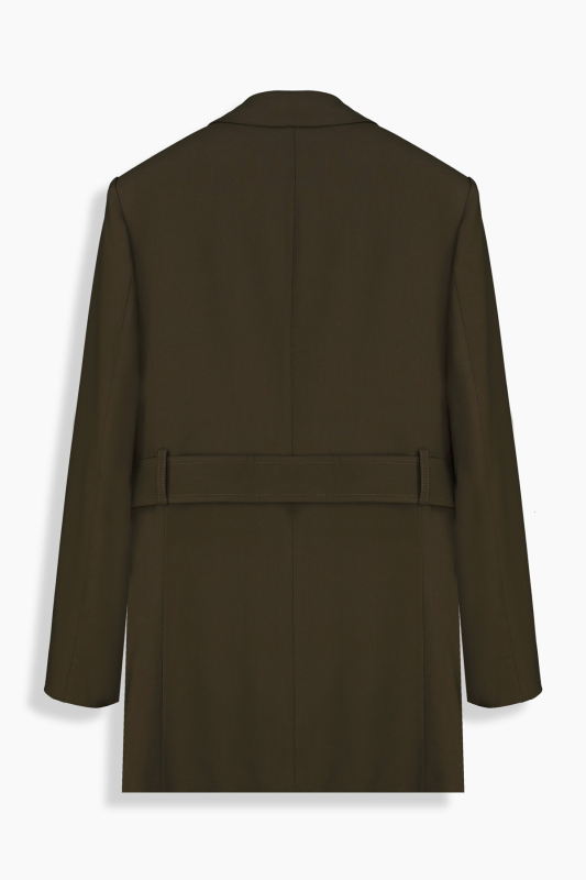 Solin Safari Koyu Haki Ceket - SARAR WOMAN