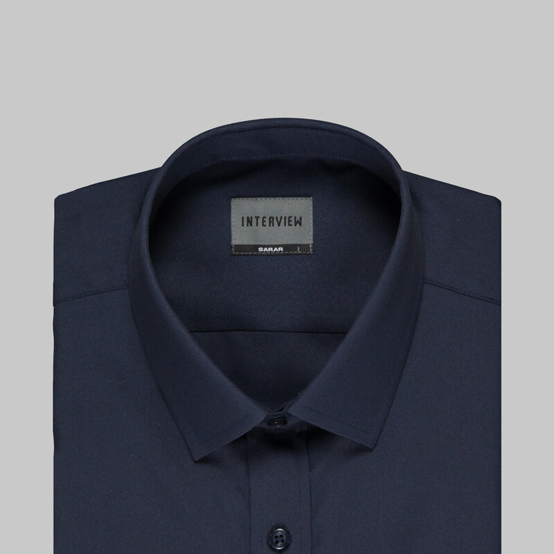 Sosa Koyu Lacivert Gömlek - INTERVIEW