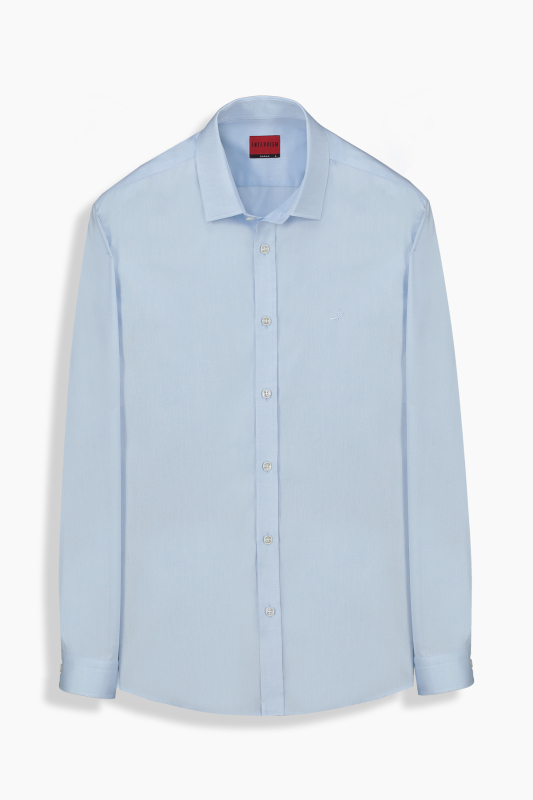 Sosa Soho Pamuklu Açık Mavi Gömlek 