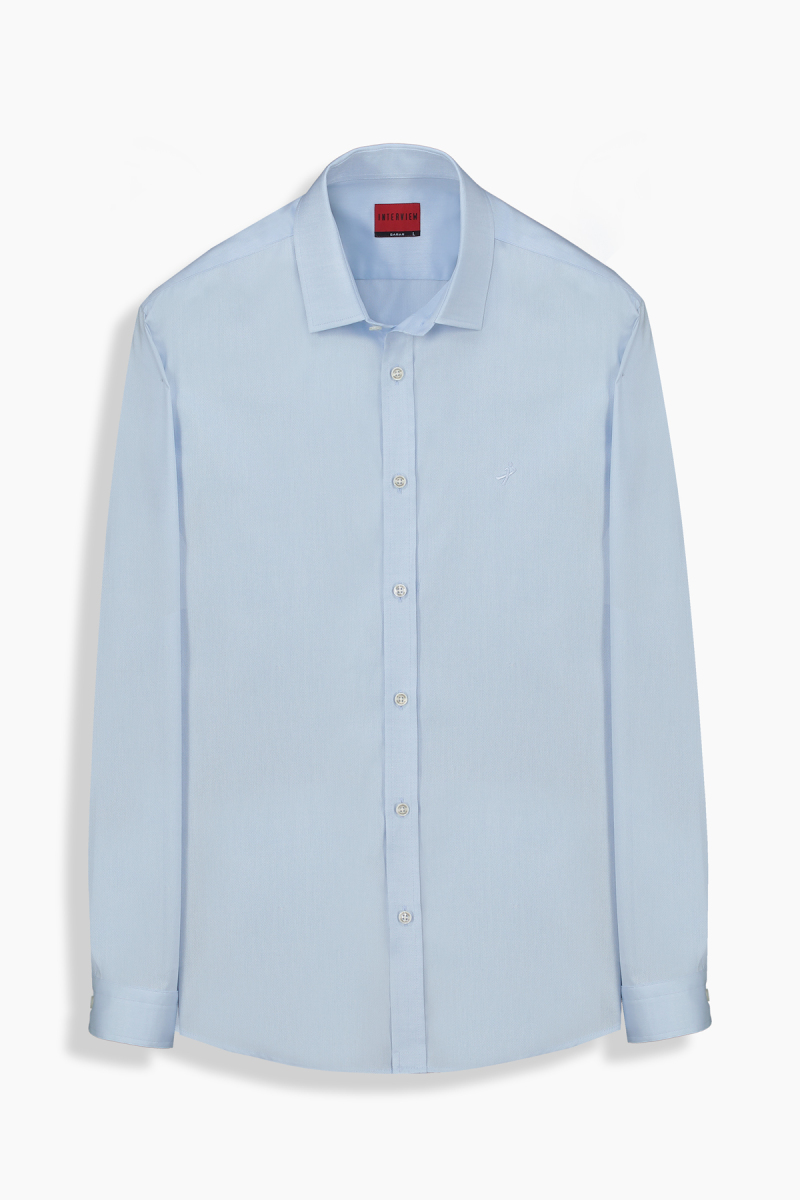 Sosa Soho Pamuklu Açık Mavi Gömlek - 1