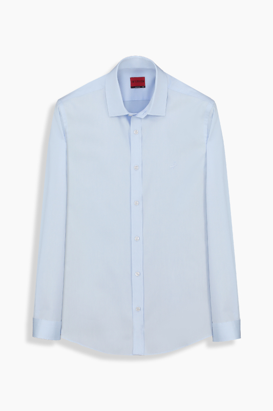 Sosa Non-Iron Pamuklu Açık Mavi Gömlek 