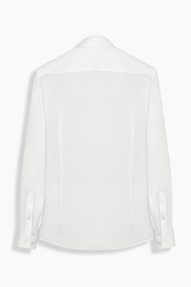 Sosa Pamuklu Beyaz Fitted Gömlek - 2