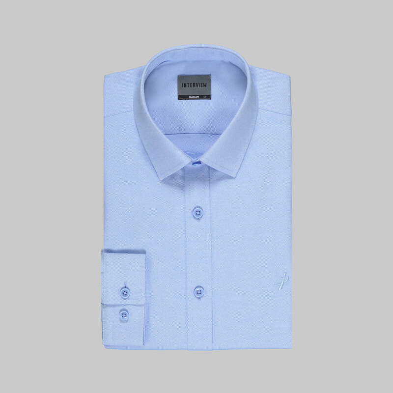Sosa Slim Fit Açık Mavi Gömlek - INTERVIEW