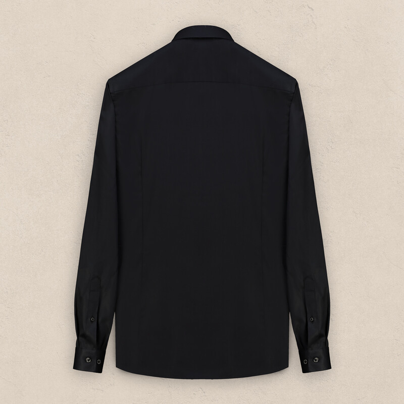 Sosa Soho Siyah Pamuklu Gömlek - INTERVIEW