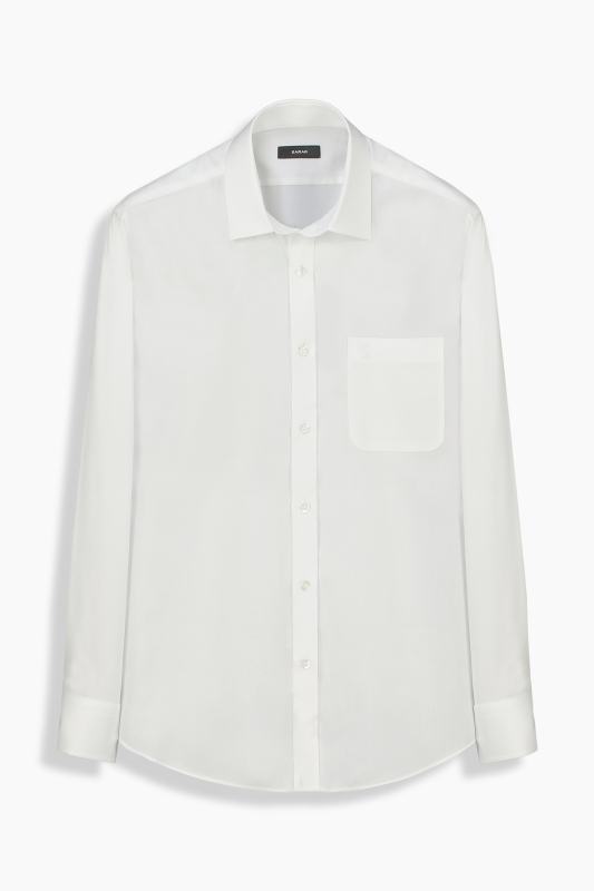 Sosa Soho Uzun Kol Beyaz Gömlek 