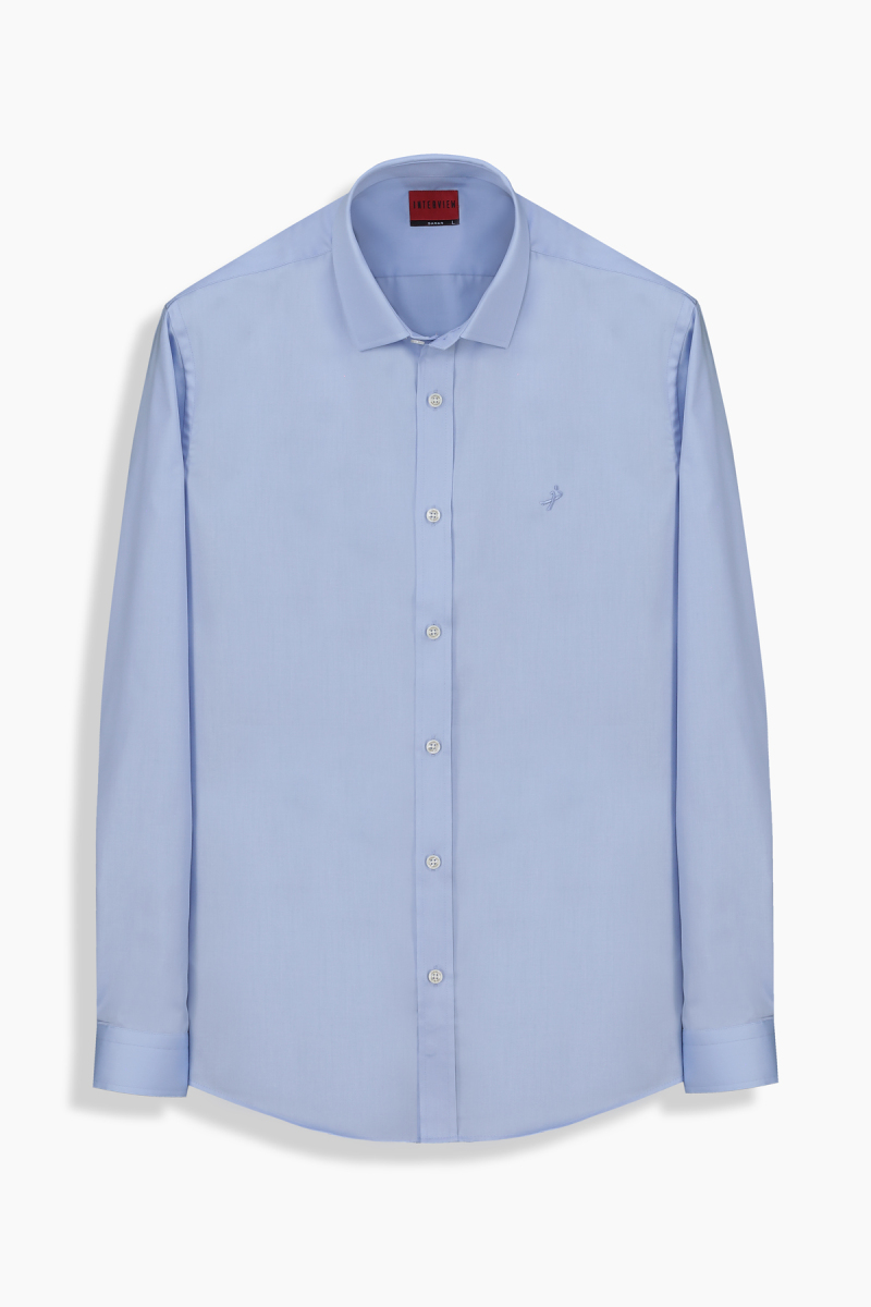 Sosa Soho Uzun Kol Koyu Mavi Gömlek - 1