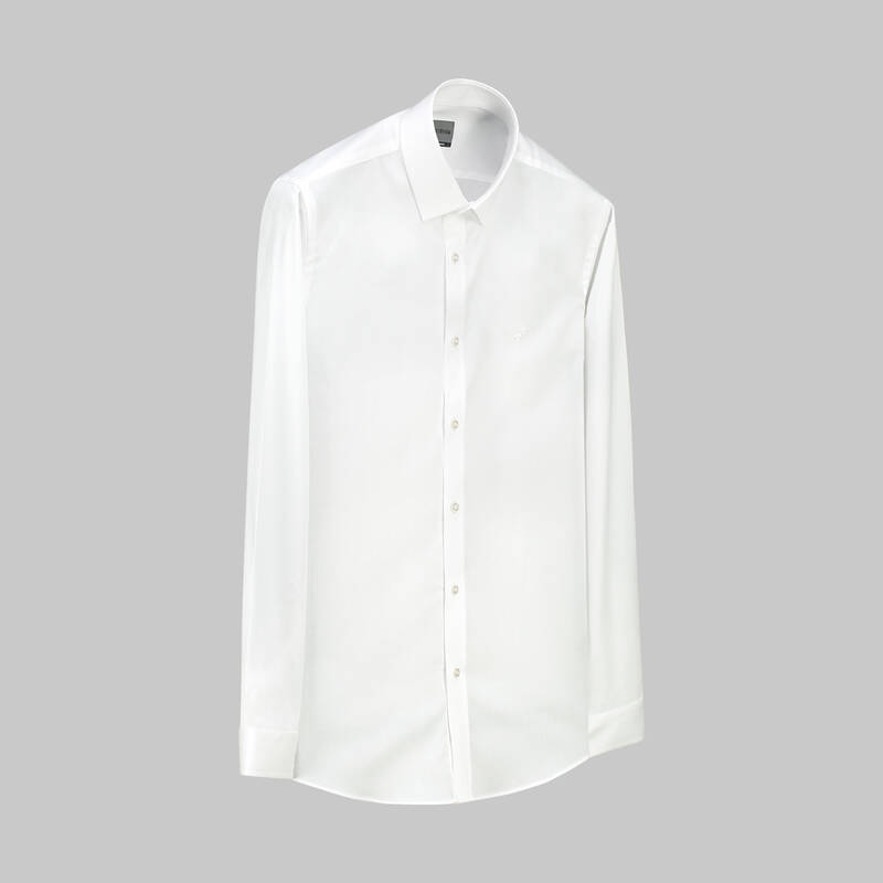 Sosa Uzun Kol Pamuklu Beyaz Gömlek - 1