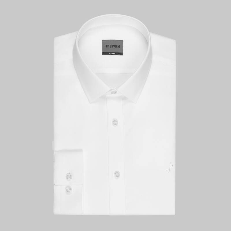 Sosa Uzun Kol Pamuklu Beyaz Gömlek - 3