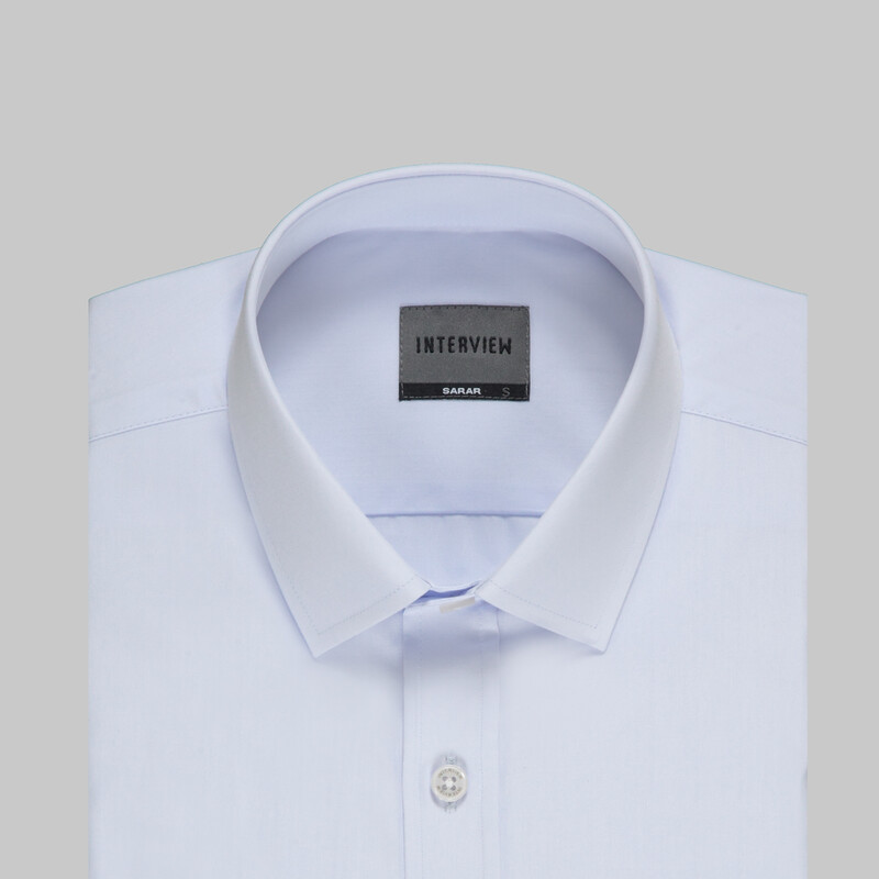Sosa Uzun Kol Slim Açık Mavi Gömlek - INTERVIEW