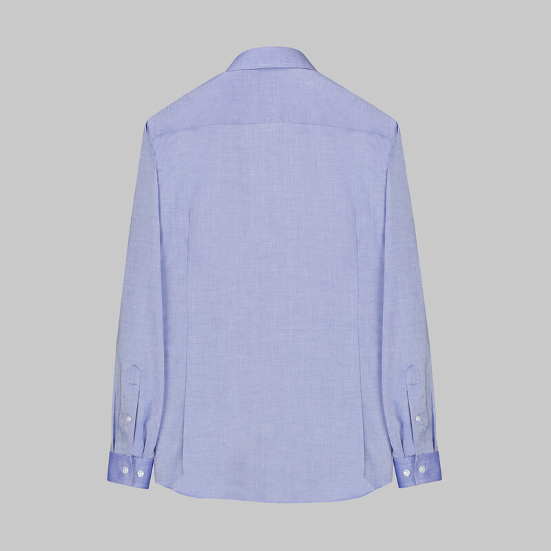 Sosa Uzun Kol Koyu Mavi Fitted Gömlek - INTERVIEW