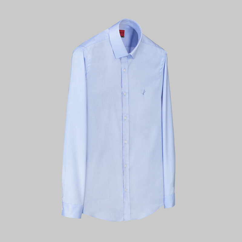 Sosa Uzun Kol Mavi Gömlek 