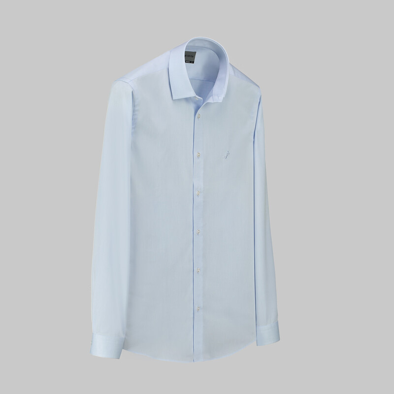 Sosa Uzun Kol Pamuklu Açık Mavi Gömlek 