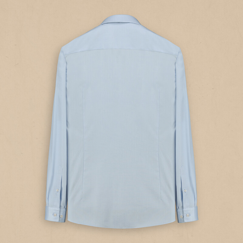 Sosa Uzun Kol Açık Mavi Pamuklu Gömlek - INTERVIEW