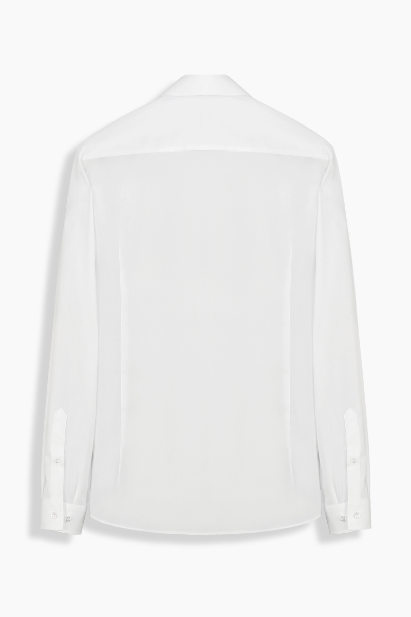 Sosa Uzun Kol Pamuklu Beyaz Gömlek - 2