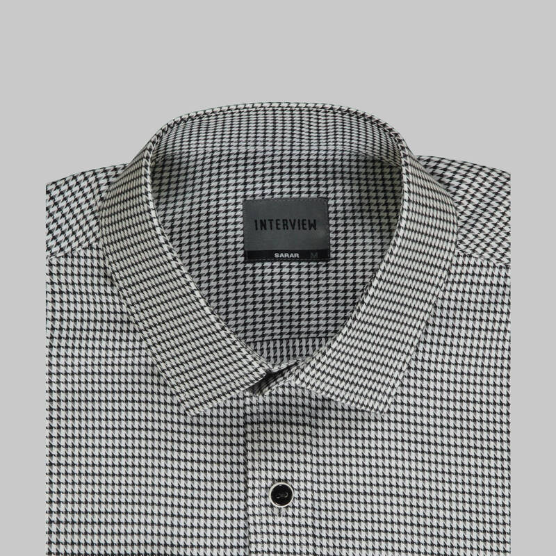 Sosa Uzun Kol Soho Siyah Desenli Gömlek - 4