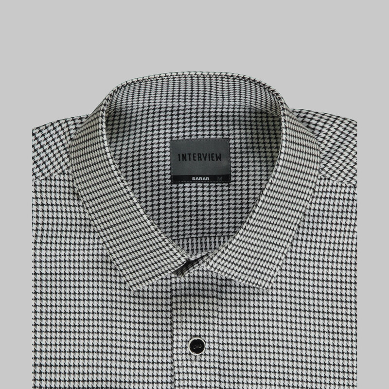 Sosa Uzun Kol Soho Siyah Desenli Gömlek - INTERVIEW