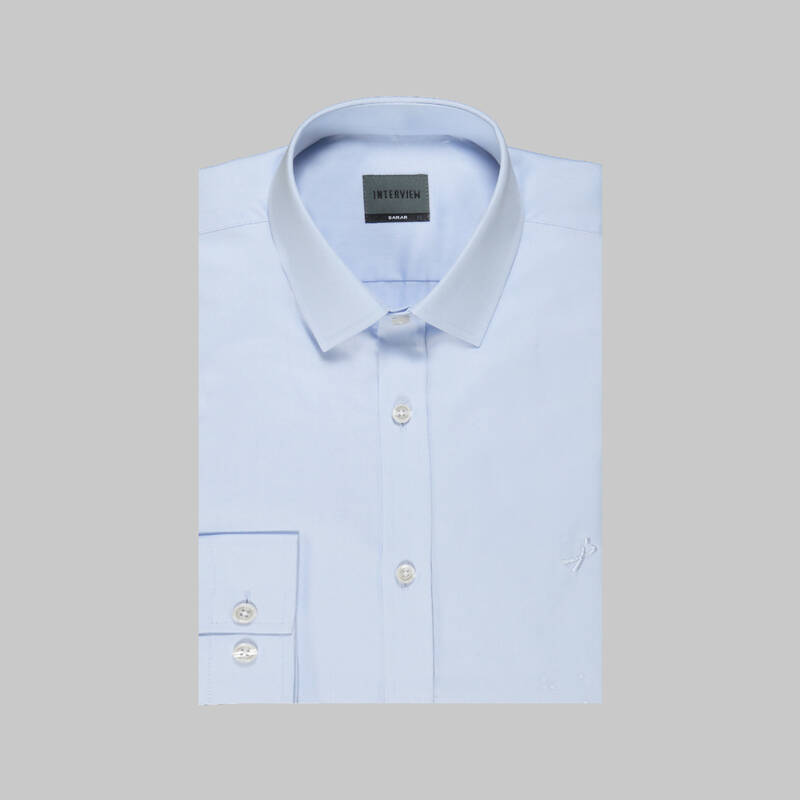 Sosa Uzun Kol Açık Mavi Gömlek - 3