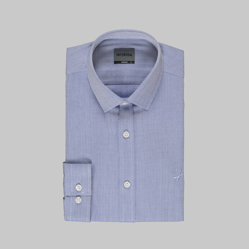 Sosa Uzun Kol Soho Lacivert Slim Gömlek - 3