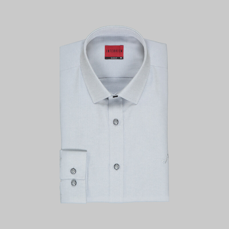 Sosa Uzun Kol Soho Gri Gömlek - INTERVIEW