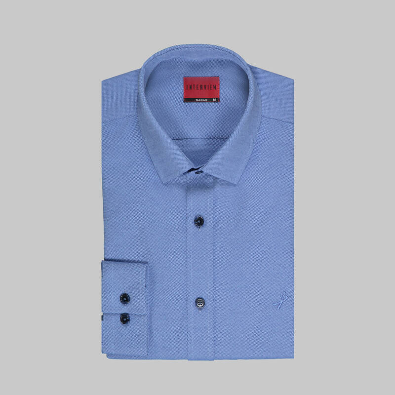 Sosa Uzun Kol Soho Koyu Mavi Gömlek - 3