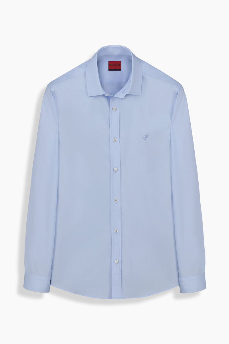 Sosa Uzun Kol Soho Açık Mavi Gömlek - 1