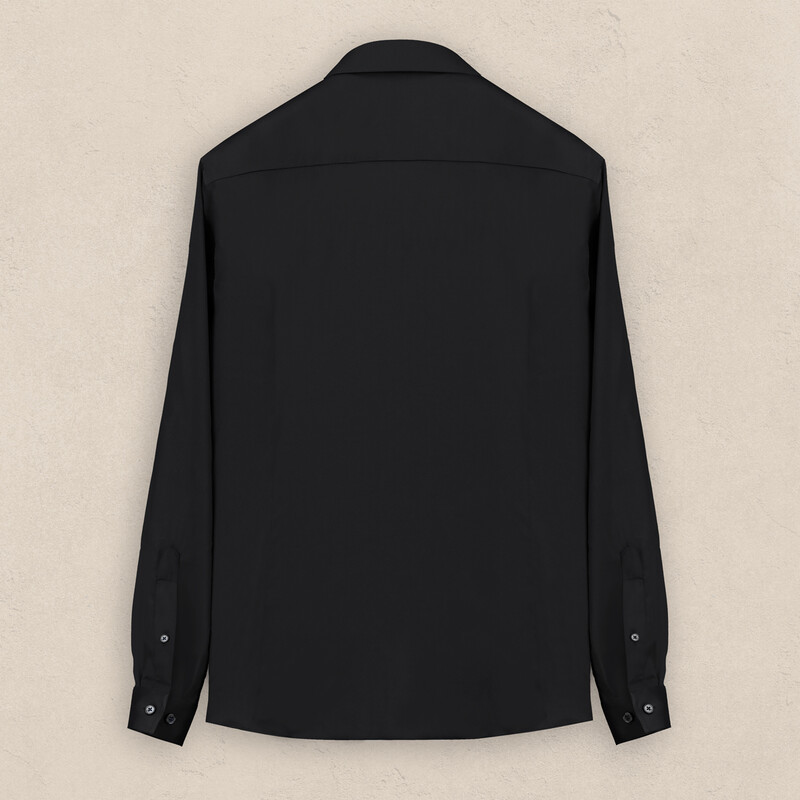 Sosa Uzun Kol Soho Siyah Gömlek - INTERVIEW