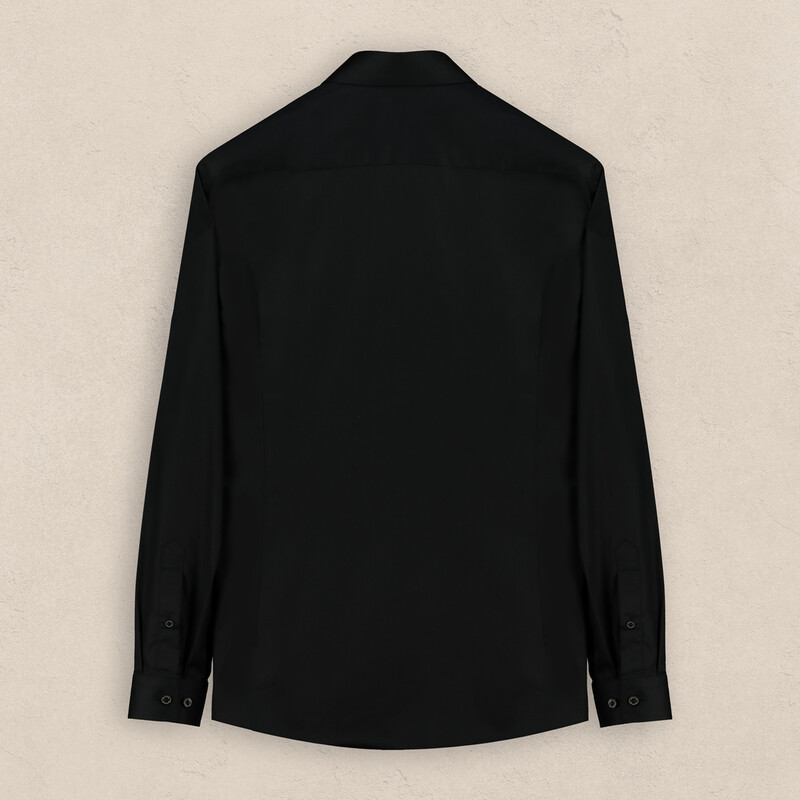 Sosa Uzun Kol Siyah Gömlek - INTERVIEW