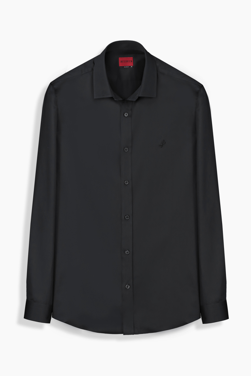 Sosa Uzun Kol Soho Siyah Gömlek - 1