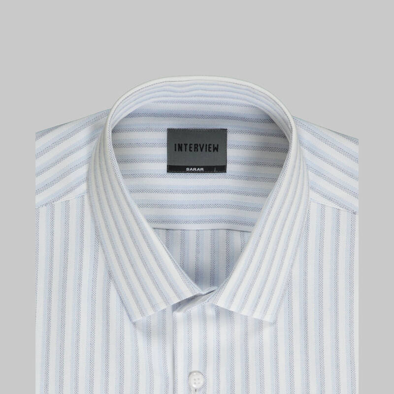 Sosa Uzun Kol Soho Çizgili Mavi Gömlek - 4