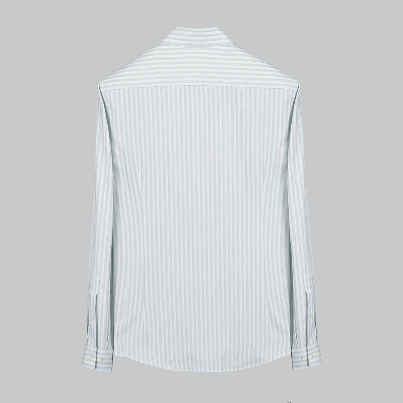 Sosa Uzun Kol Soho Çizgili Mavi Gömlek - INTERVIEW