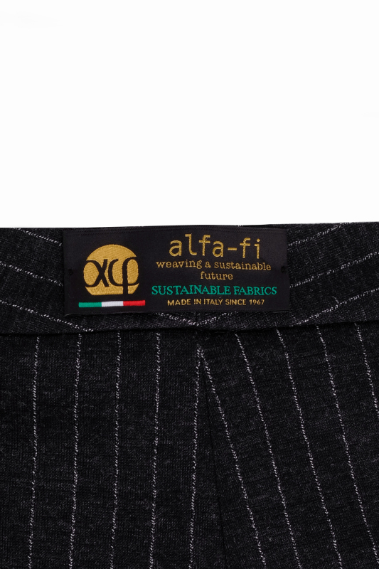 Stell Çizgili Siyah Pantolon - SARAR WOMAN