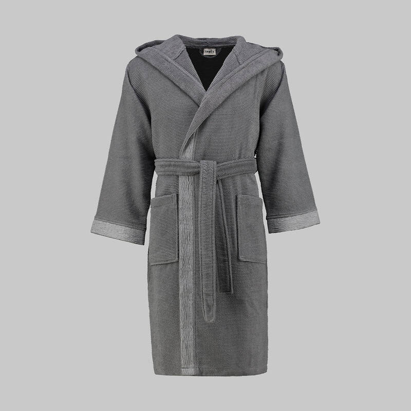 Street Kapüşonlu Bornoz Antrasit M - 1