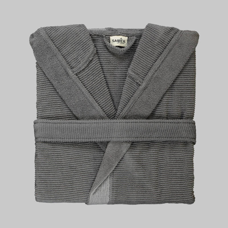 Street Kapüşonlu Bornoz Antrasit M - 2