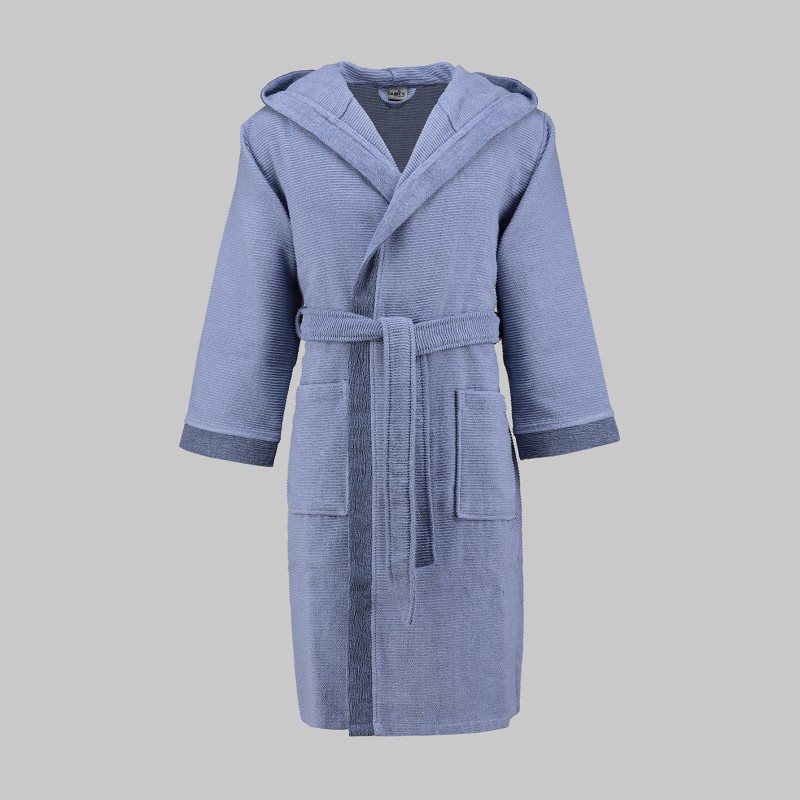 Street Kapüşonlu Bornoz Mavi XL 