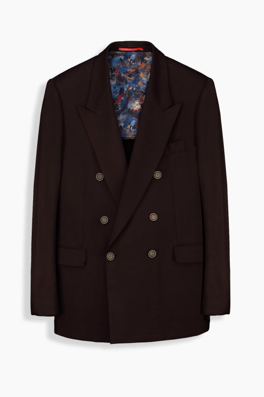 Tarusa Koyu Kahverengi Ceket 