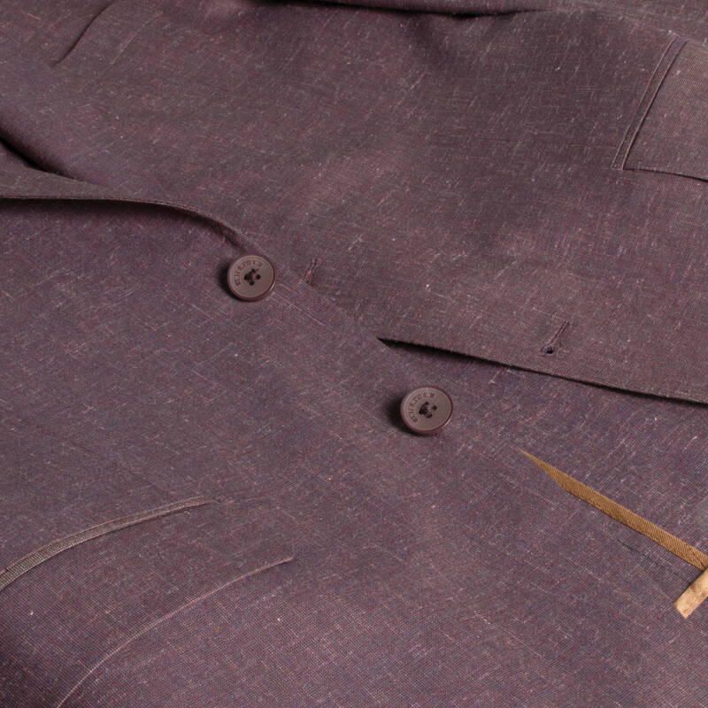 Ted Slim Fit Gül Kurusu Ceket - 4