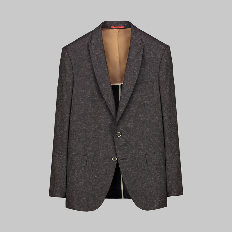 Ted Slim Fit Kahverengi Ceket 