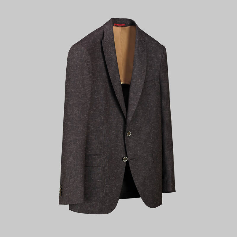 Ted Slim Fit Kahverengi Ceket - 3