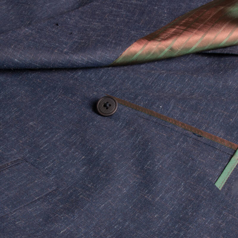 Ted Slim Fit Lacivert Ceket - 4