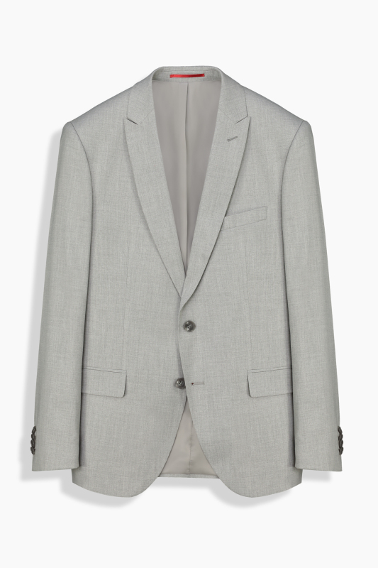 Tedrick Açık Gri Slim Fit Takım Elbise - INTERVIEW