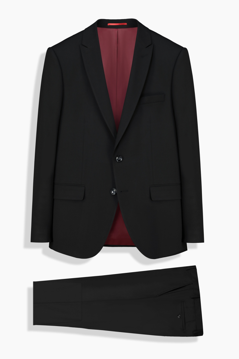 Tedrick Addy Resta Slim Siyah Yelekli Takım - 3