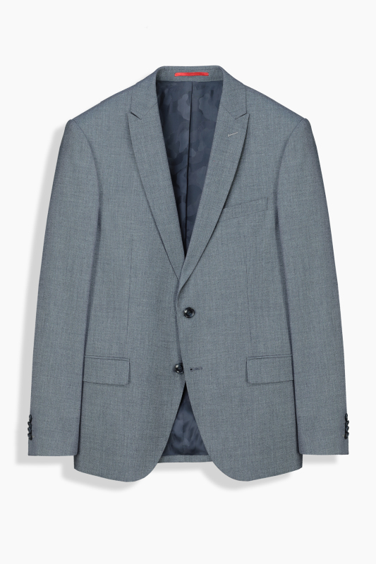 Tedrick Koyu Mavi Slim Fit Takım Elbise - INTERVIEW (1)