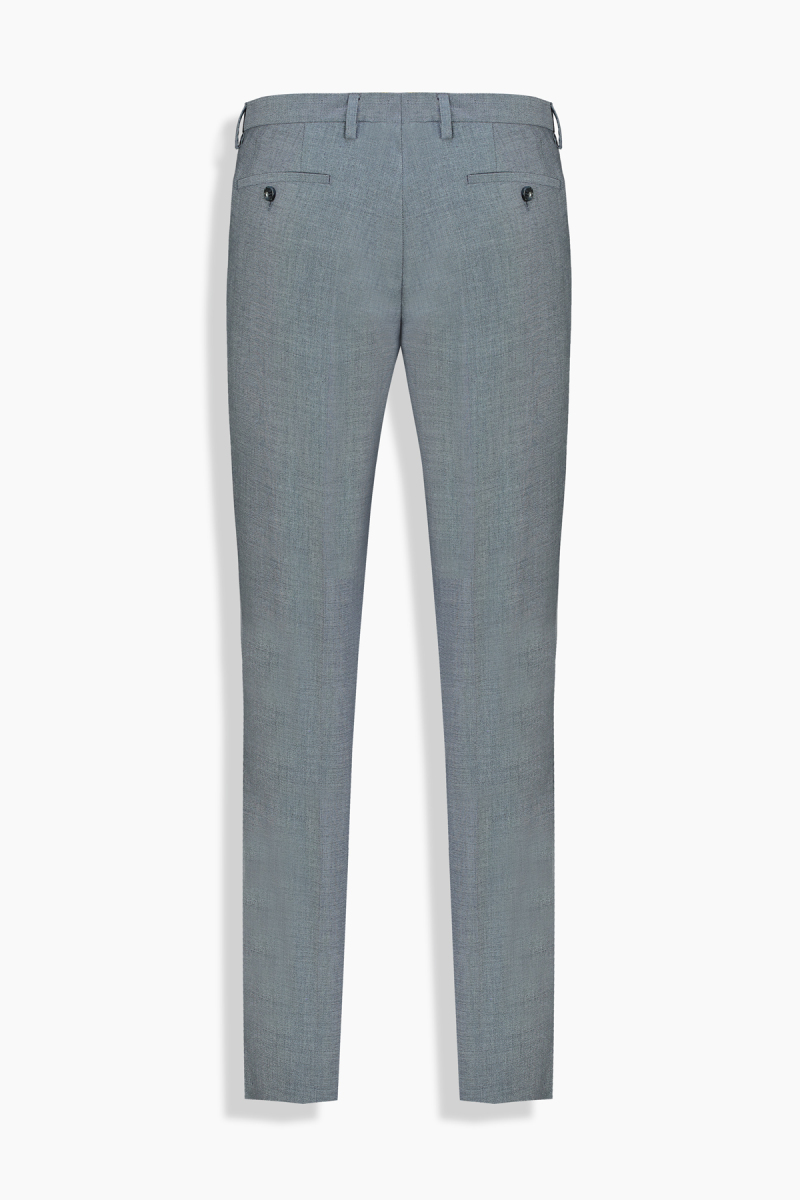 Tedrick Koyu Mavi Slim Fit Takım Elbise - 5