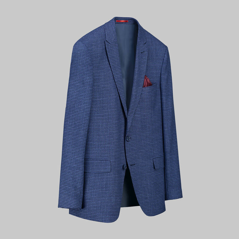 Tedrick Nasa Resta Slim Fit Açık Lacivert Yelekli Takım - 2