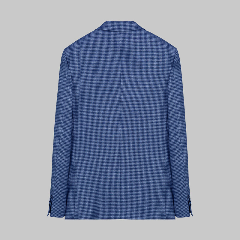 Tedrick Nasa Resta Slim Fit Açık Lacivert Yelekli Takım - INTERVIEW