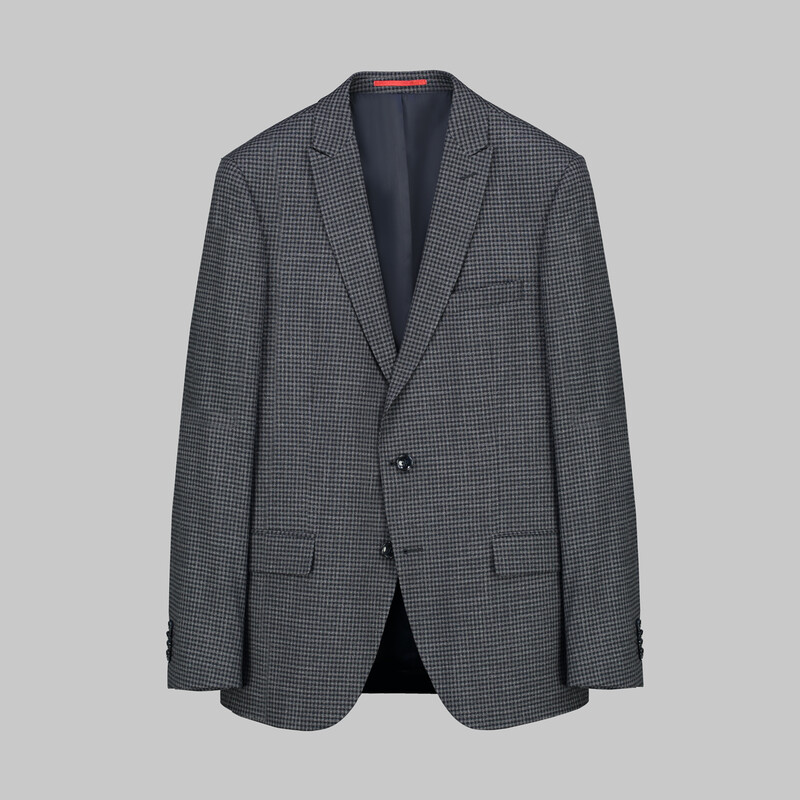 Tedrick Nasa Resta Slim Fit Lacivert Yelekli Takım - INTERVIEW