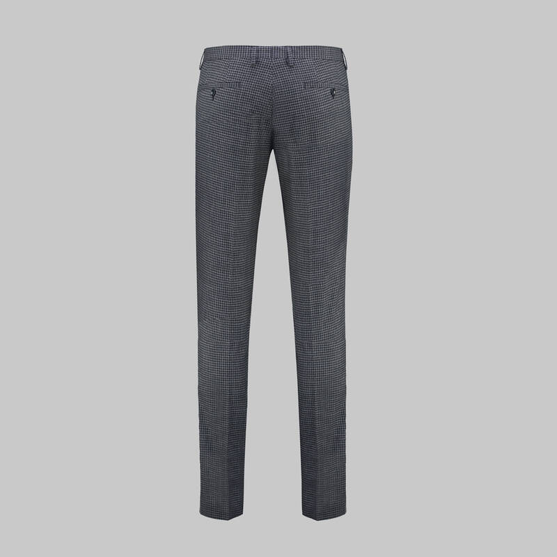 Tedrick Nasa Resta Slim Fit Lacivert Yelekli Takım - 6